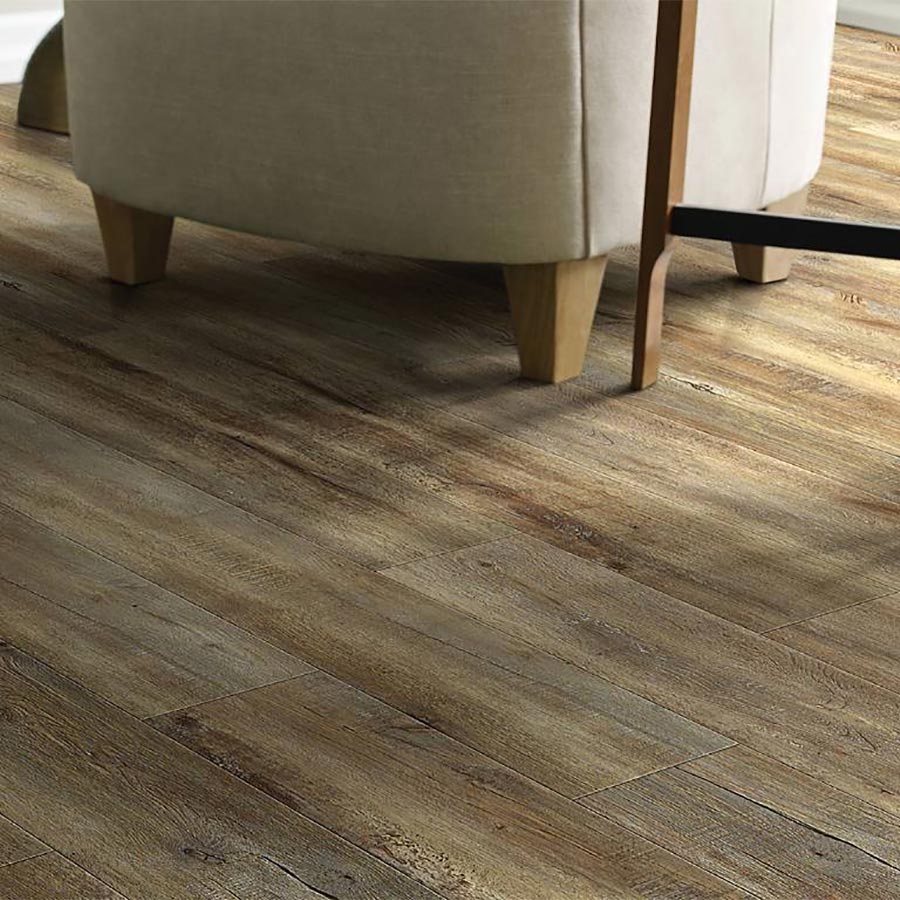 Modeled Oak Waterproof Room Scene